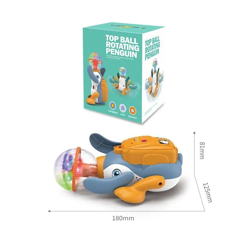 Top ball Rotating penguin