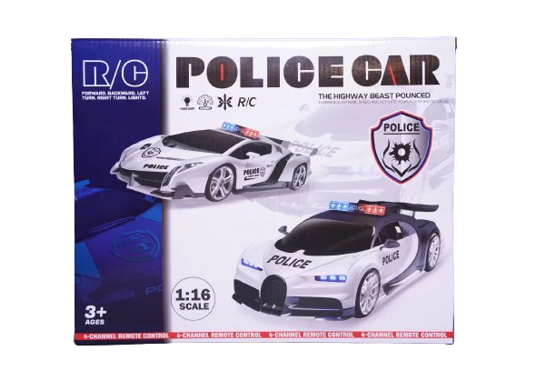 Shun Yuan SY9917A 1:16 Remote Control Police Car - VGT Kids