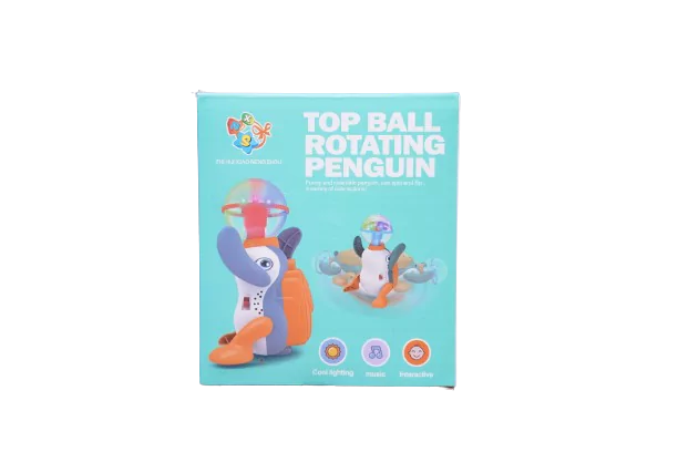 Top ball Rotating penguin - VGT Kids