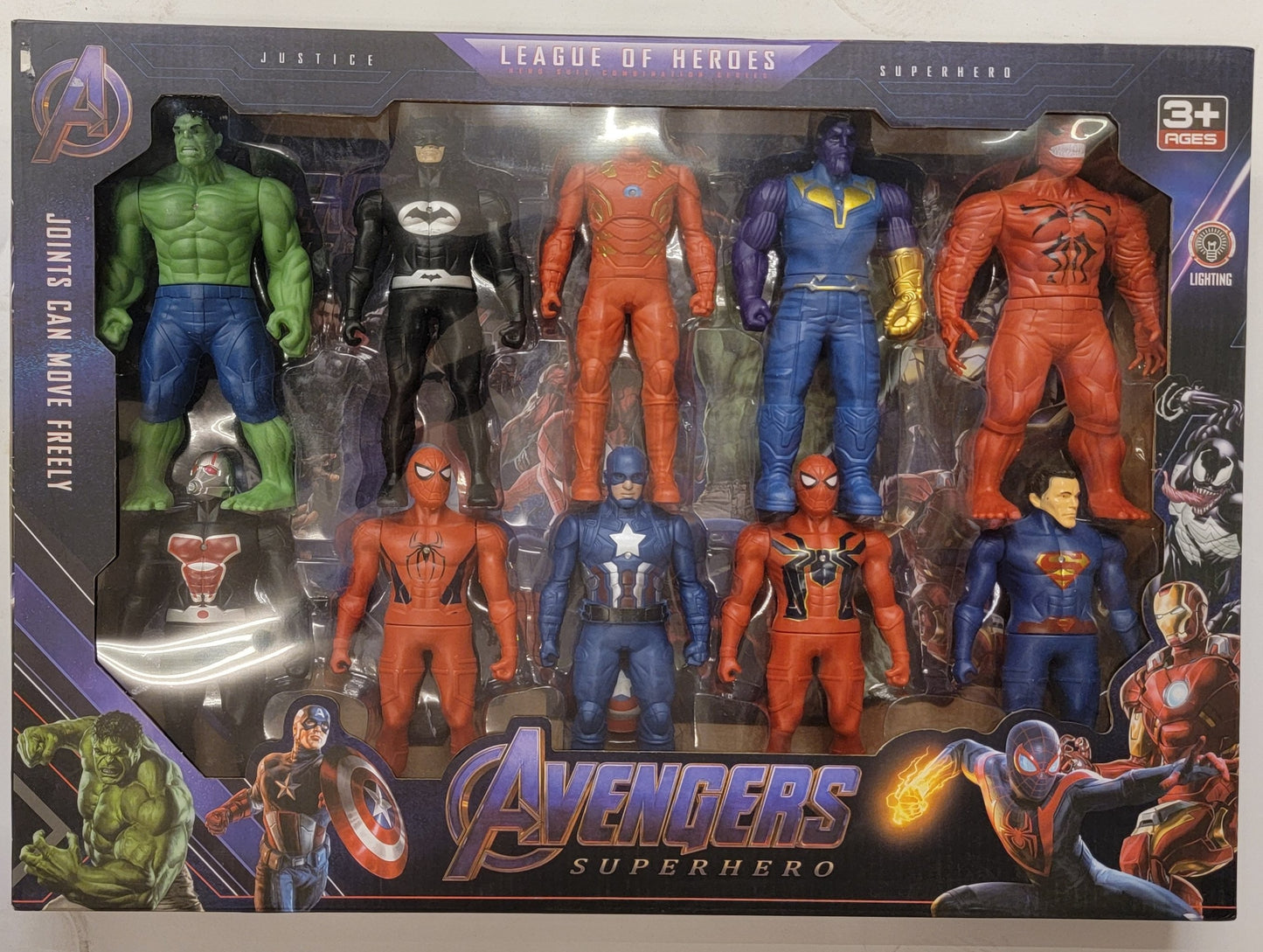 avengers 10-piece Action Figure Set