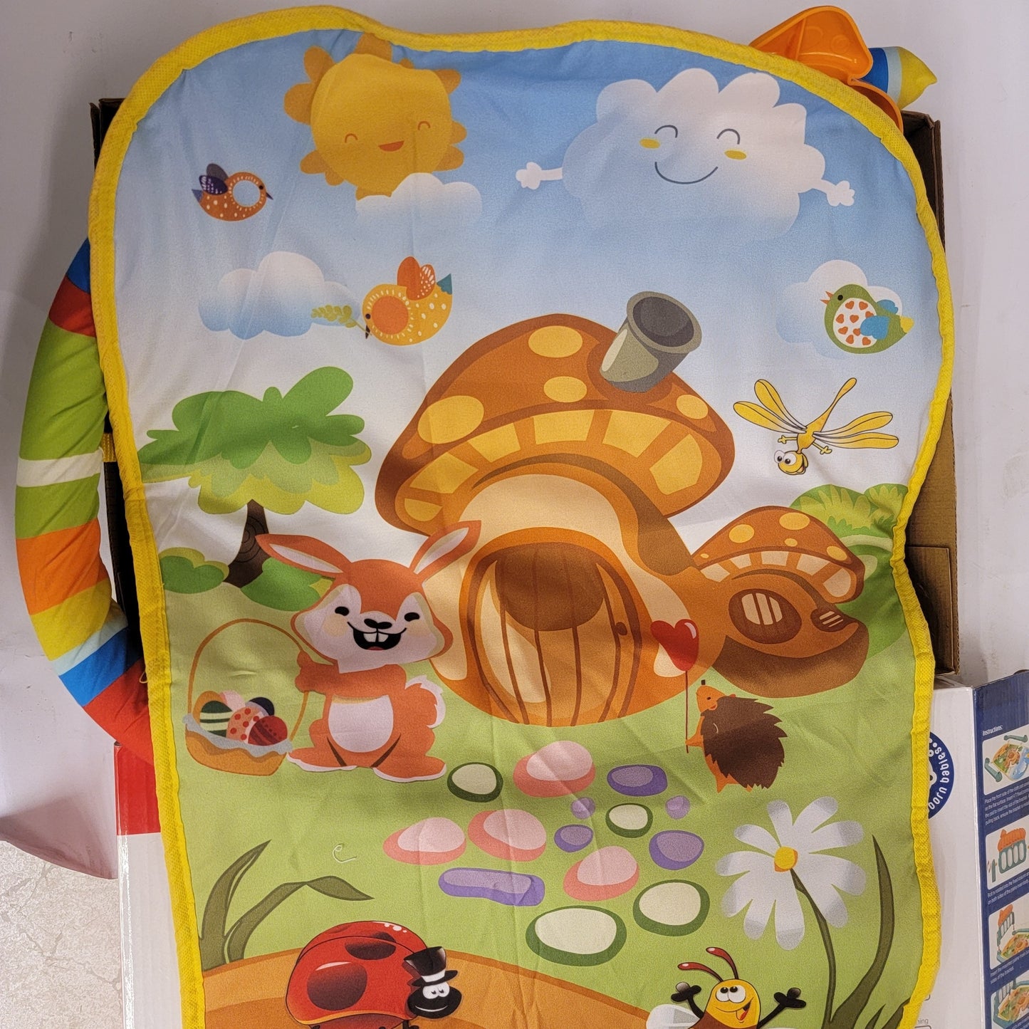 Haunger Piano Fitness Rack gym mat