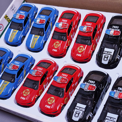 Quye Fast Racer Push Back Die Cast Car - VGT Kids