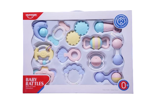 Huanger  baby rattles with 12 pieces.  - VGT Kids