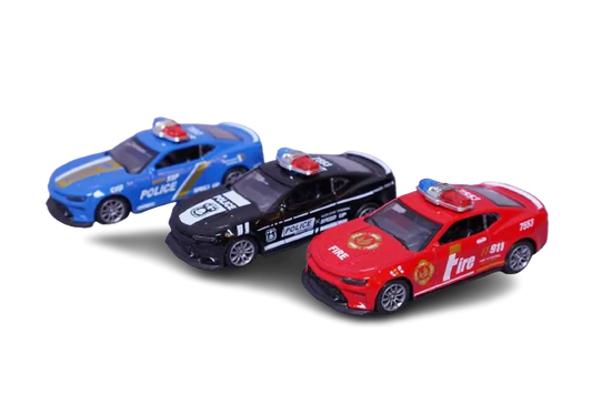 Quye Fast Racer Push Back Die Cast Car - VGT Kids