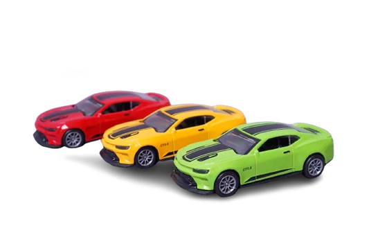 Quye Fast Racer Push Back Die Cast Car - VGT Kids