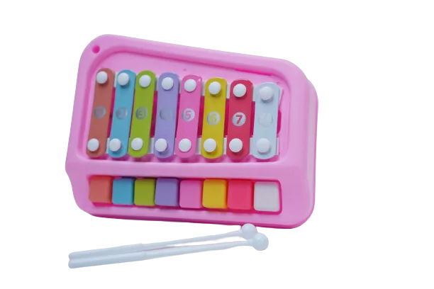 Intellectual Music Knock Piano Pink - VGT Kids