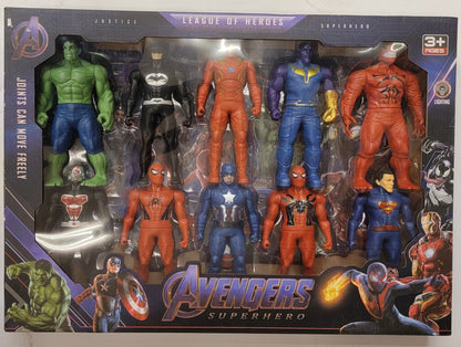 avengers 10-piece Action Figure Set