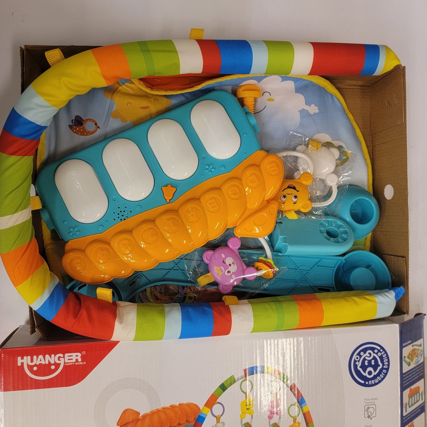 Haunger Piano Fitness Rack gym mat